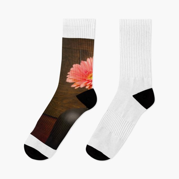 Artikelvorschau, Rosa Gänseblümchen In Der Schwarzen Vase entworfen und verkauft von Garry Gay.
