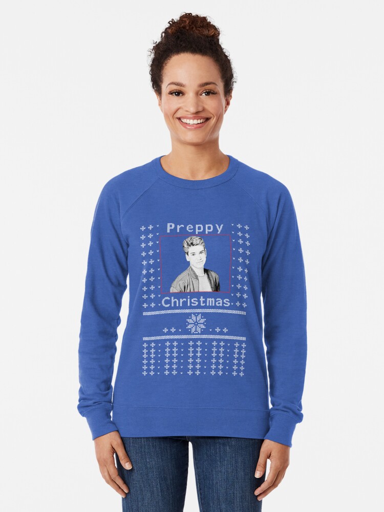 Christmas Sweatshirt, Funny Christmas Shirt, Preppy Christmas Crewneck, Vintage Christmas Sweater, Christmas Sweatshirts for Women