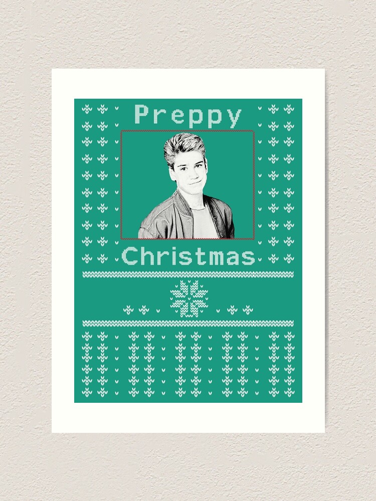 Preppy Christmas Greeting Card for Sale by buckwild