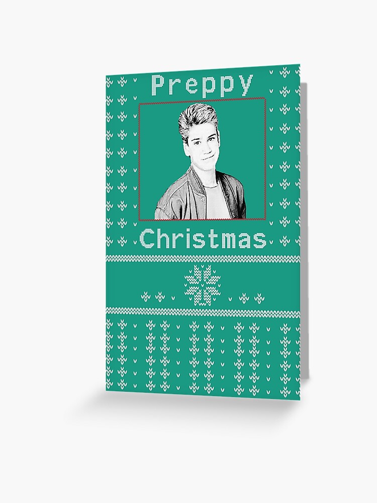 Preppy Christmas Greeting Card for Sale by buckwild