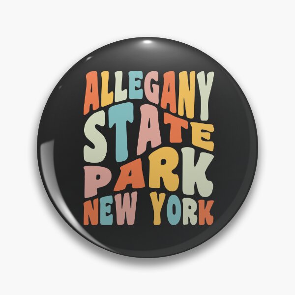 Artikelvorschau, Allegany State Park New York Camping Wandern Retro Vintage entworfen und verkauft von yelly123.