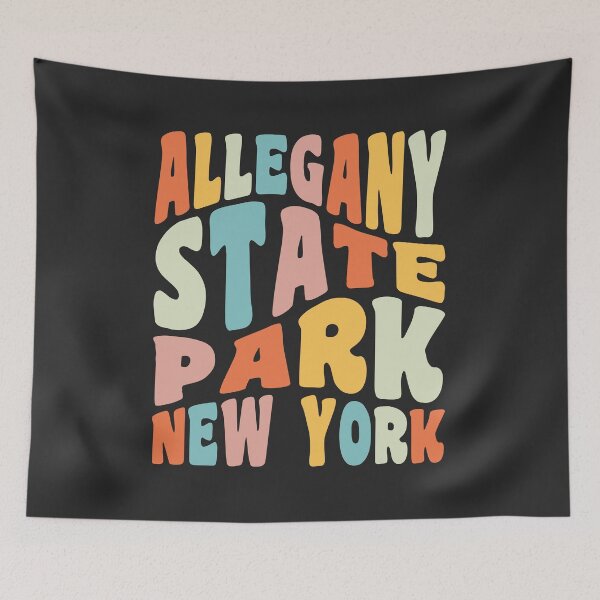 Item preview, Allegany State Park New York Camping Hiking Retro Vintage designed and sold by yelly123.