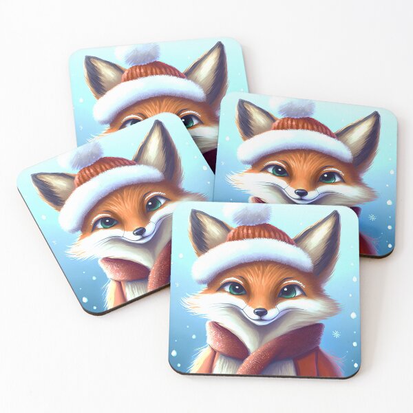 Item preview, Cute Winter Fox designed and sold by MasartDesigns.