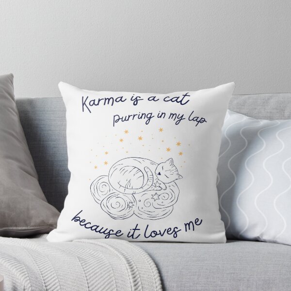 Item preview, Karma is a Cat designed and sold by NightOwlCreates.