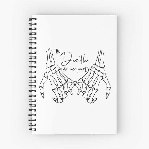 Item preview, 'til death do us part [white] designed and sold by cailiecreates.