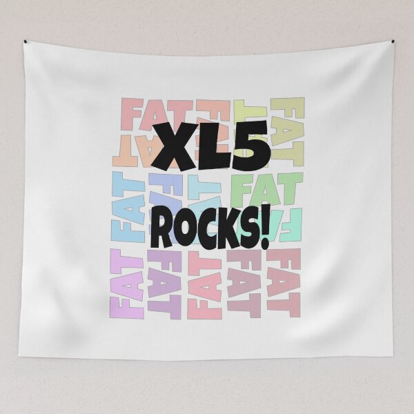 Item preview, XL5 Rocks ! Be Fat And Proud designed and sold by happygiftideas.