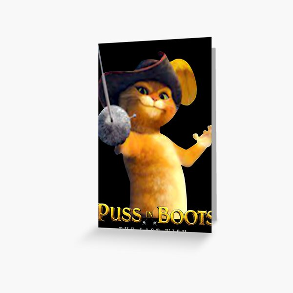 Puss In Boots The Last Wish Special 5 Greeting Card For Sale By Hassankerluke Redbubble 9333