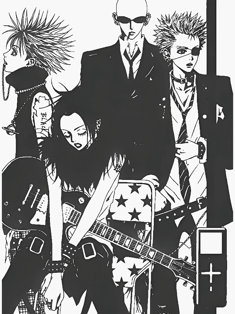 "Classic Nana Anime" Sticker for Sale by PippBrown | Redbubble