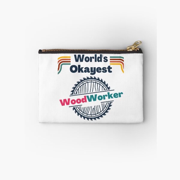 Item preview, World's Okayest Woodworker designed and sold by Quirky Dez.