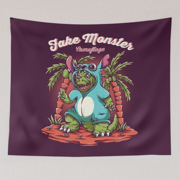 Item preview, Fake Monster designed and sold by footmarkstudio.