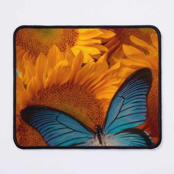 Item preview, Big Blue Butterfly On Sunflowers designed and sold by Garry Gay.