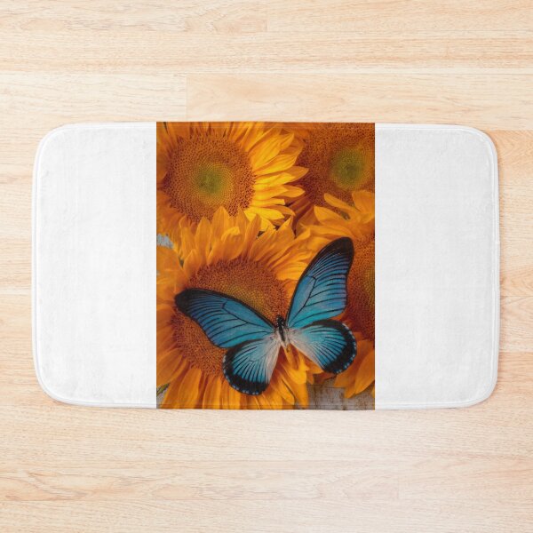 Item preview, Big Blue Butterfly On Sunflowers designed and sold by Garry Gay.