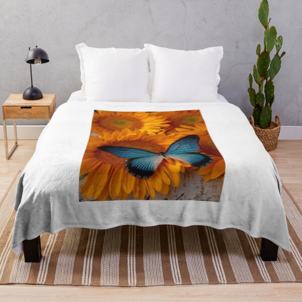 Item preview, Big Blue Butterfly On Sunflowers designed and sold by Garry Gay.