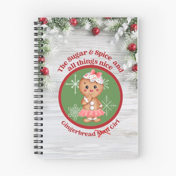 Item preview, Sugar and Spice and all things Nice Gingerbread Man designed and sold by Bright76.