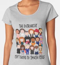 Patriarchy, SMASH Women's Premium T-Shirt