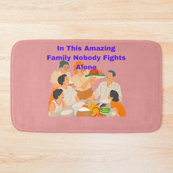 Item preview,   IN THIS AMAZING FAMILY NOBODY FIGHTS ALONE designed and sold by Andy1503.