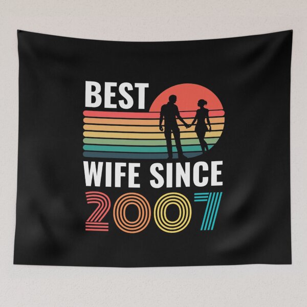 Item preview, Best Wife Since 2007 - Anniversary Quotes designed and sold by chetan786.