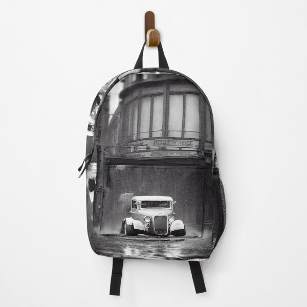 Item preview, Vintage Hot Rod in the Rain, a perfect gift for all American Hot Rod fans designed and sold by RodZnRoll.