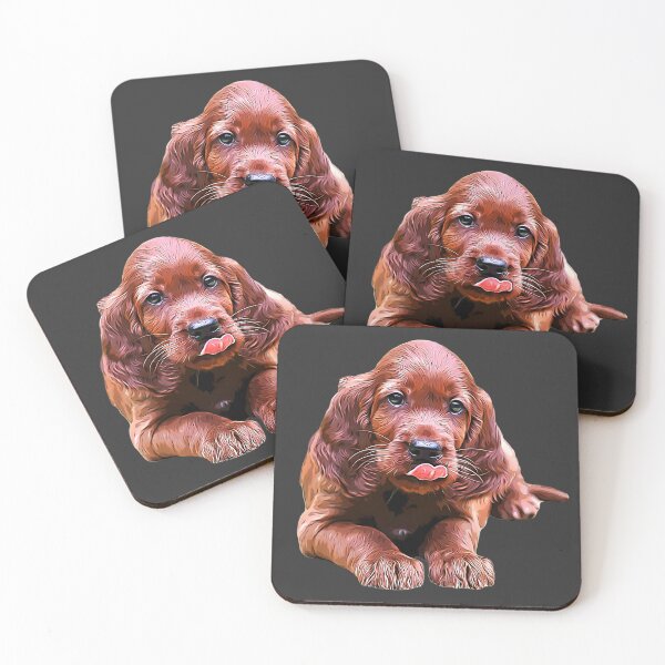 Item preview, Irish Setter Puppy Cuteness- Glamorous Dog!  designed and sold by Elarex.