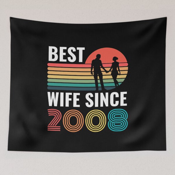 Item preview, Best Wife Since 2008 - Anniversary Quotes designed and sold by chetan786.
