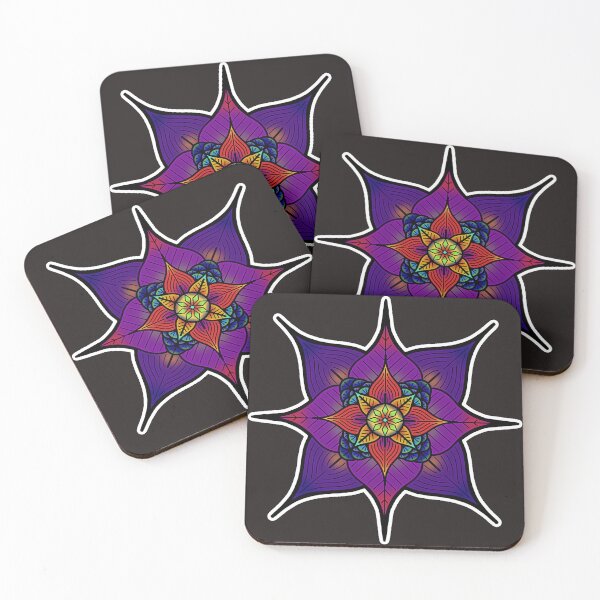 Item preview, Deep Neon Mandala designed and sold by JaMuarDiVine.