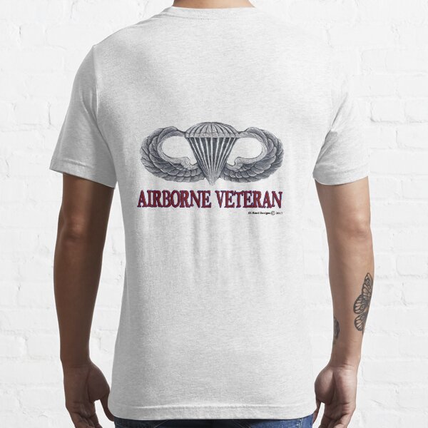 Airborne Veteran T Shirt For Sale By Ol Koot Redbubble Ol Koot