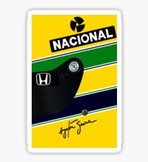 Senna Helmet design Sticker