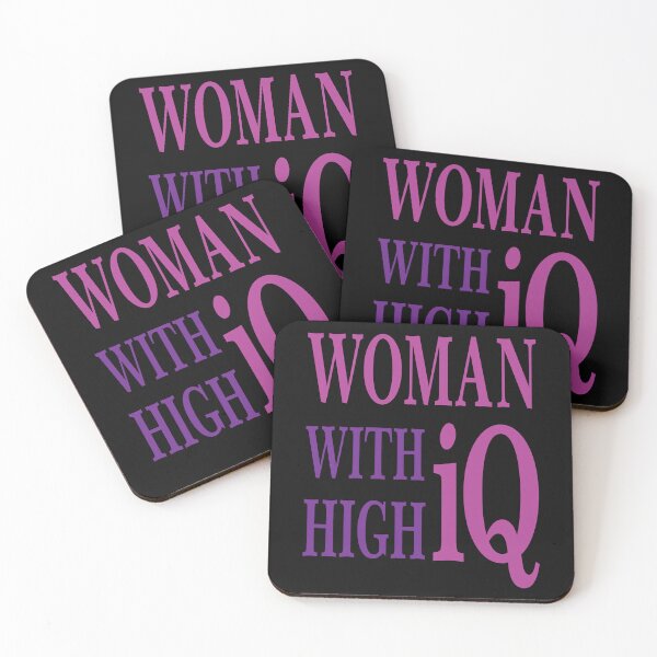 Item preview, Woman with high iQ designed and sold by pqrstshirts.