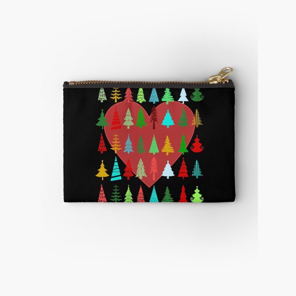 Item preview, Christmas Heart, Christmas Trees, Love Christmas, Art Pattern designed and sold by artfulnotebook.