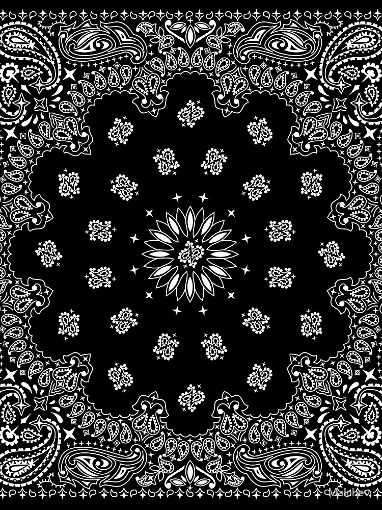 Bandana Black by Malchev