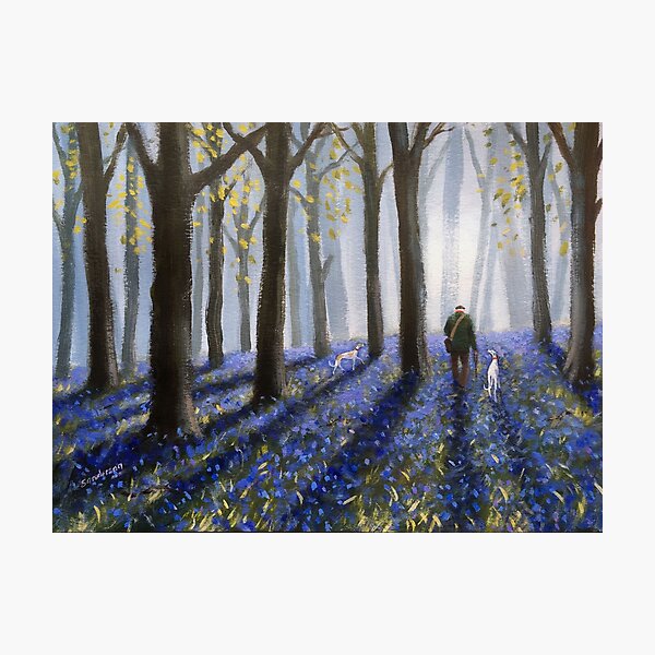 Item preview, The bluebells are ringing designed and sold by The Art of Steve Sanderson.