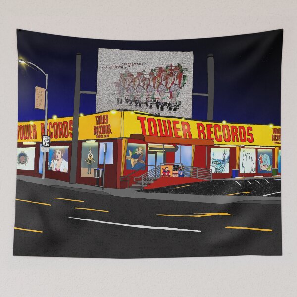 Item preview, The Original Tower Records designed and sold by Brett Rosenberg.