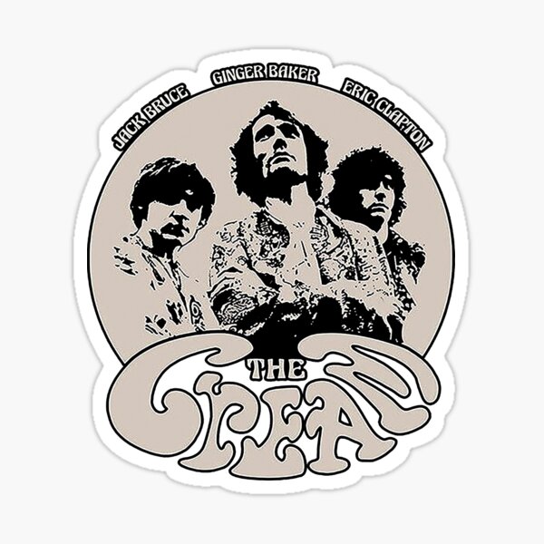 "Cream band" Sticker for Sale by pahakemara Redbubble