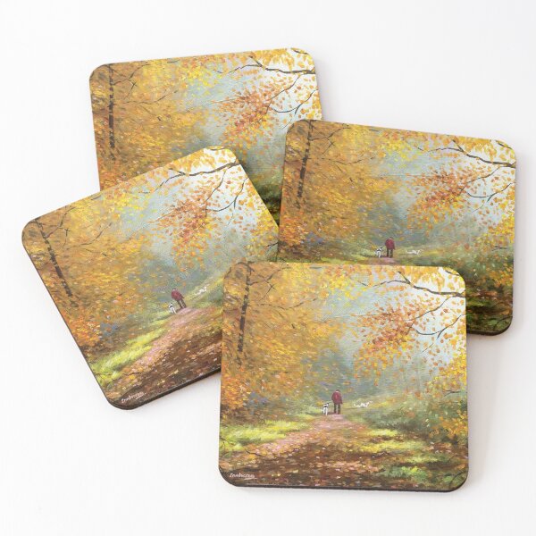 Item preview, The leaves are falling golden designed and sold by The Art of Steve Sanderson.