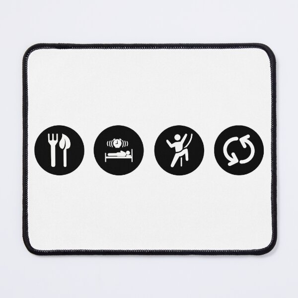 Item preview, Eat. Sleep. Climb. Repeat. designed and sold by Boulder Design Co.