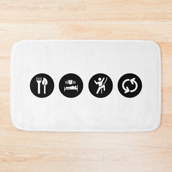 Item preview, Eat. Sleep. Climb. Repeat. designed and sold by Boulder Design Co.