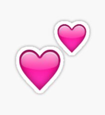 double heart emoji Sticker