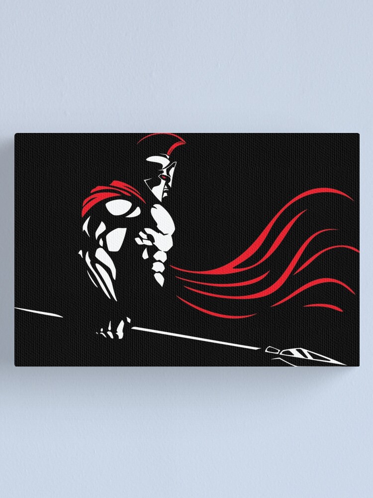 Alternate view of Spartan Canvas Print