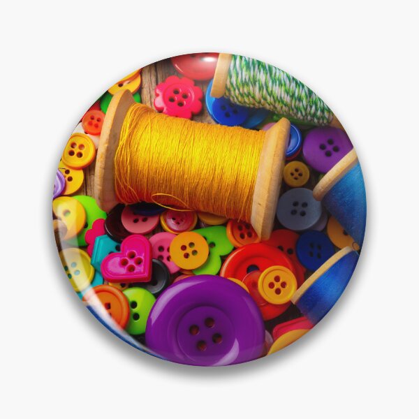 Item preview, Colorful Thread And Buttons Still Life designed and sold by Garry Gay.