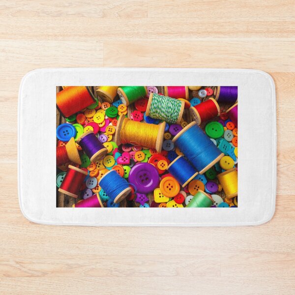 Item preview, Colorful Thread And Buttons Still Life designed and sold by Garry Gay.