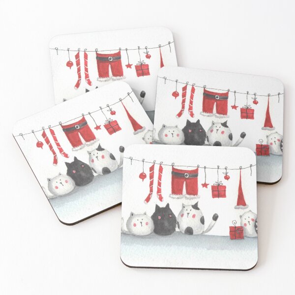 Item preview, Christmas Cats designed and sold by LLLUID.