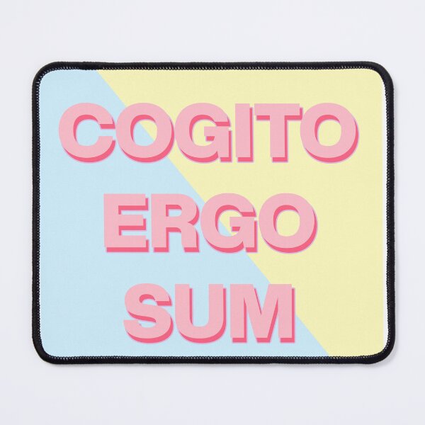 Item preview, Cogito Ergo Sum - I think therefor I am, Descartes, Philosophy designed and sold by Hollie Black.