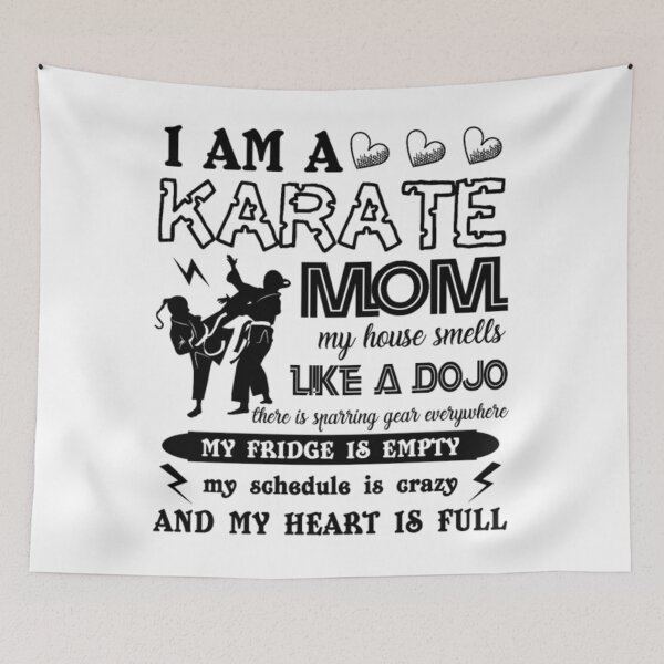 Item preview, I Am A Karate Mom Shirt designed and sold by JaxFlynn.