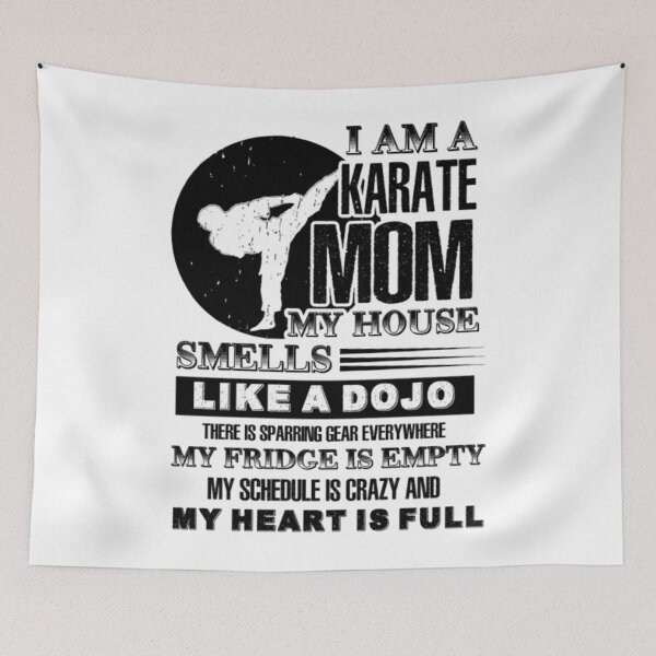 Item preview, I Am A Karate Mom designed and sold by JaxFlynn.