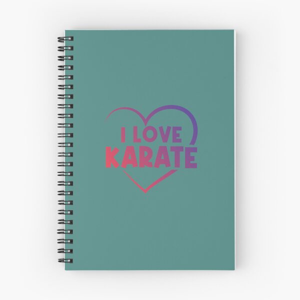 Item preview, I love karate heart designed and sold by JaxFlynn.