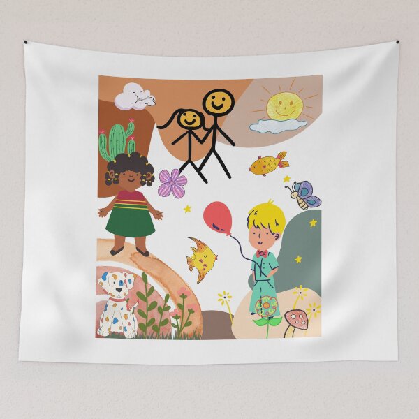Item preview, Children Painting Universe designed and sold by Iolamoui.