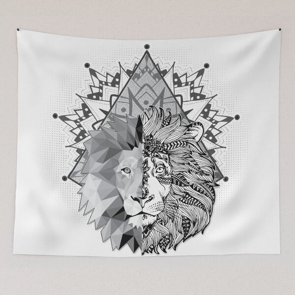 Item preview, Geometric Lion designed and sold by KalikaGraphisme.