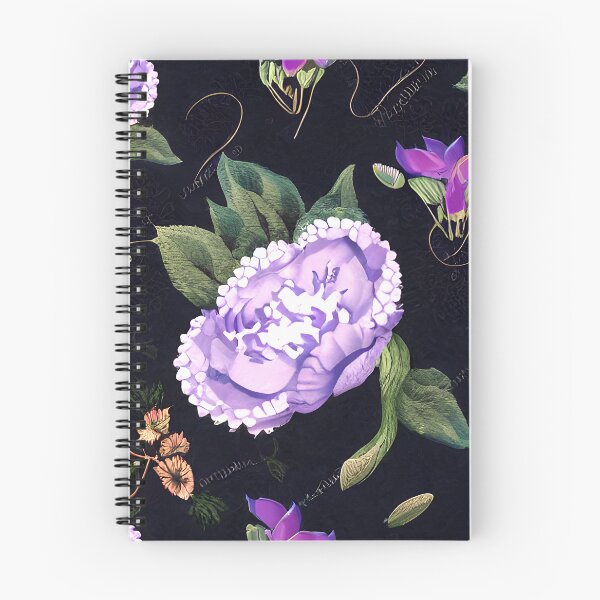 Item preview, Watercolor purple flowers, seamless pattern, garden art #5 designed and sold by supeart.