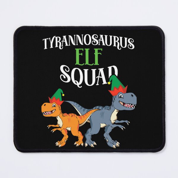 Item preview, Tyrannosaurus Elf Squad Xmas T-Rex Dinosaur Christmas designed and sold by QueenOfPrint.