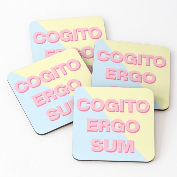 Item preview, Cogito Ergo Sum - I think therefor I am, Descartes, Philosophy designed and sold by Hollie Black.